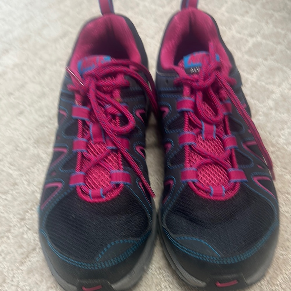 Nike Black and Pink Athletic Shoes